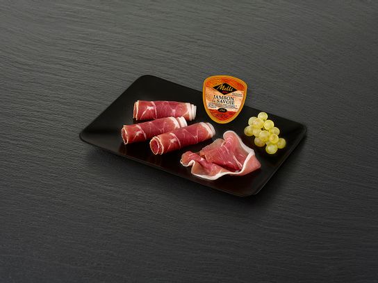 Jambon sec de Savoie - Melli - 2 Tranches de 25g