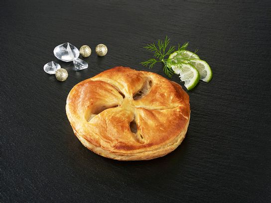 Tourte noix de St-Jacques* ris de veau