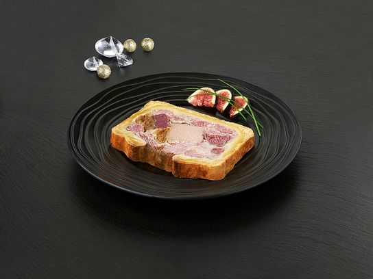 Pâté croûte de filet de canard aux figues