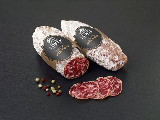 Saucisson sec Le dodu pur porc - Maison Loste