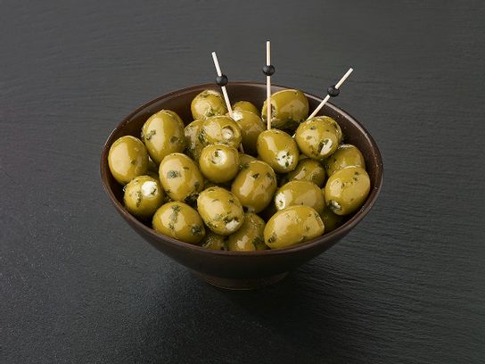 Olives vertes Pimentées