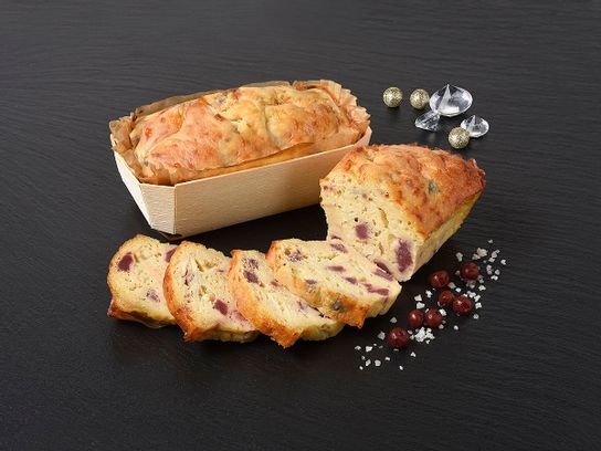 Cake au foie gras à partager