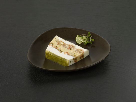 Terrine d'écrevisses rouges