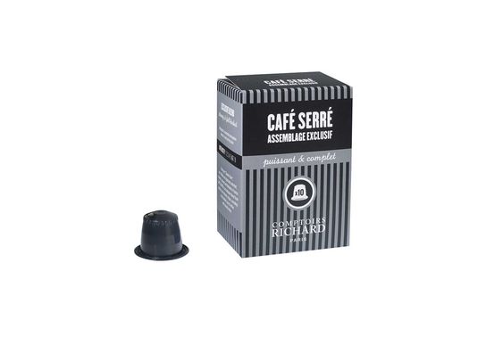 Assemblage Café serré capsules compatibles Nespresso® x10