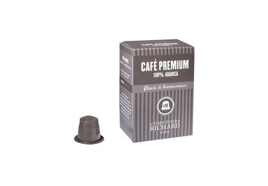 Assemblage Café Premium capsules compatibles Nespresso® x10