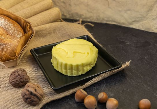 Beurre à l'huile d'olive citronné Bordier