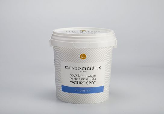 Yaourt vache égoutté 10% - 1Kg Mavrommatis