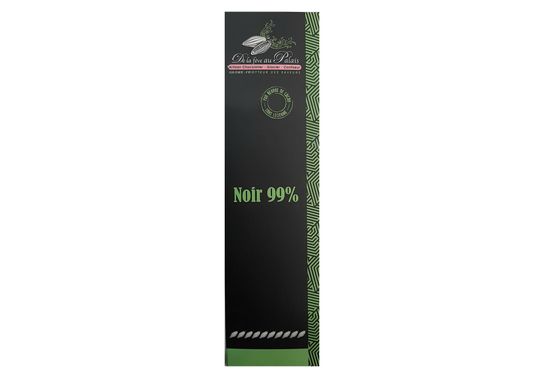 Tablette chocolat pure origine Noir 99%