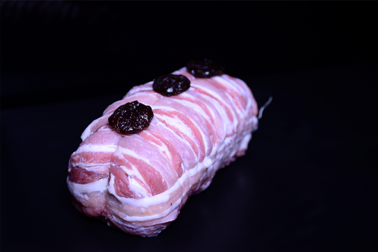 Rôti de lapin aux figues et pruneaux