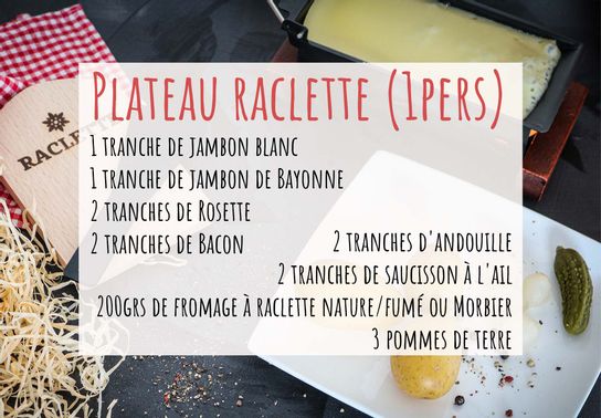 Plateau  Raclette