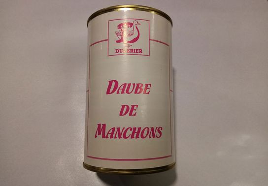 Daube de manchons de canard