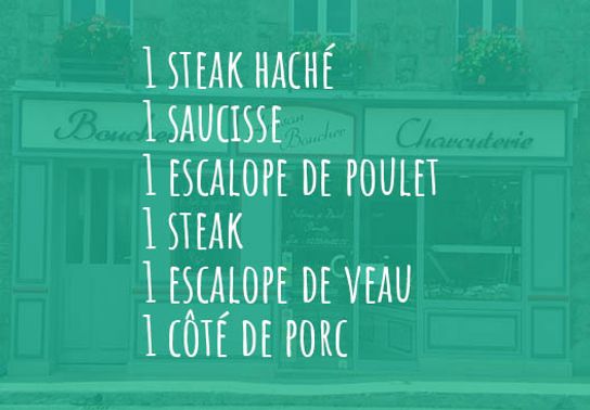 Les incontournables pour une personne