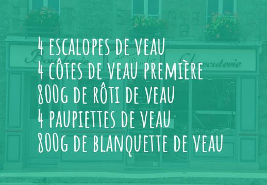 Le colis de veau (4 personnes)