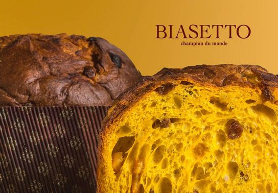 Panettone milanais Biasetto 500 gr