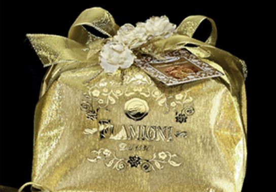 Panettone glacé et amandes entières Flamigni OR 1 KG