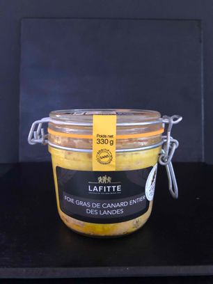 FOIE GRAS DE CANARD conserve 330grs