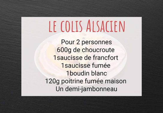 Colis Alsacien pour 2 personnes