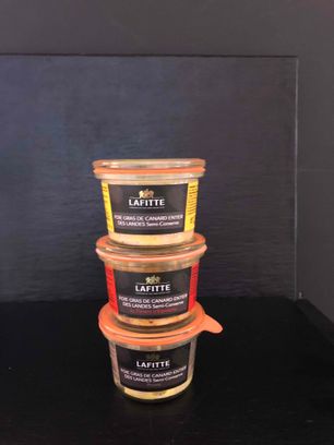 FOIE GRAS DE CANARD NATURE mi cuit 50grs