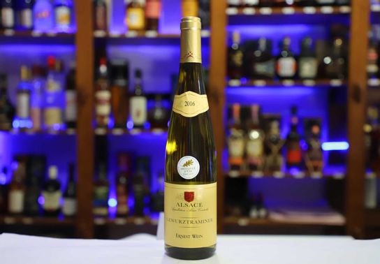 Vin blanc d'Alsace Gewurzt, Ernest Wein 2016, 13,5 %, 75 cl
