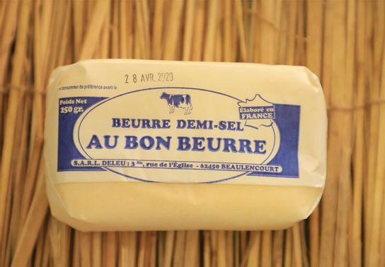 Beurre demi-sel, Au Bon Beurre, 250 gr