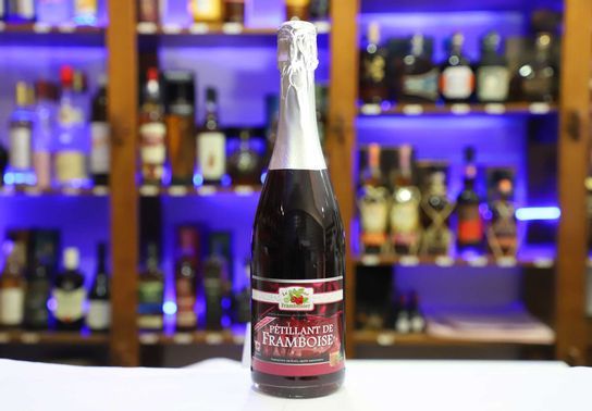 Pétillant de Framboise, sans alcool, 75 cl