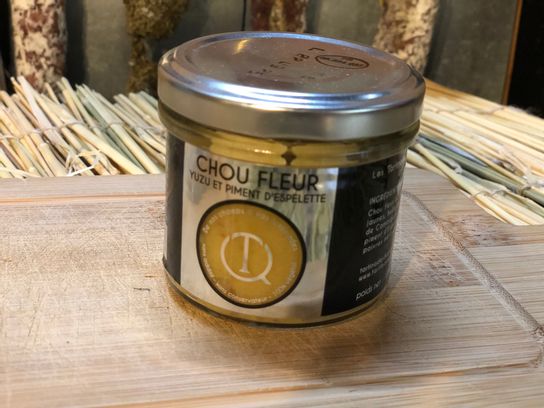 Tartinable Chou-Fleur Yuzu et Piment d'Espelette 100g