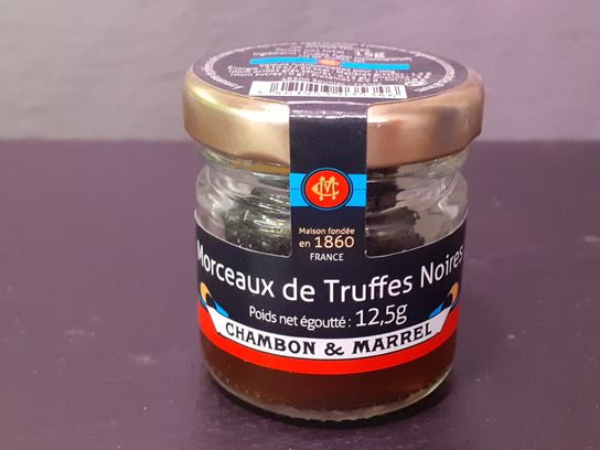 Morceaux de truffes noires 12.5 g