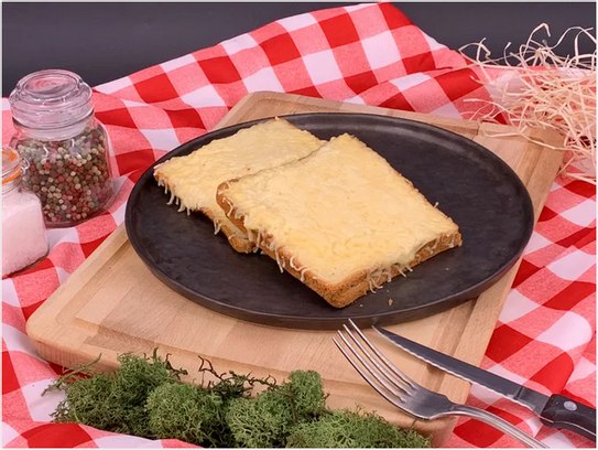 Croques jambon bechamel x2