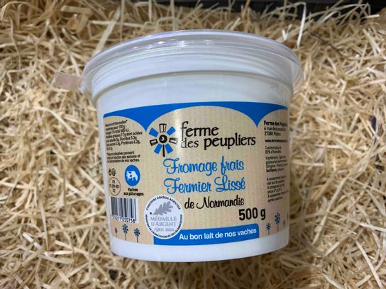 Fromage frais fermier lissé de Normandie