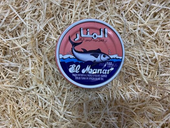 Thon entier à l’huile d’olive Al Manar 160g