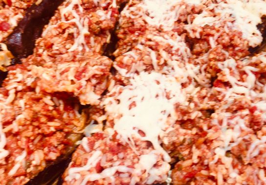 Aubergines Farcies