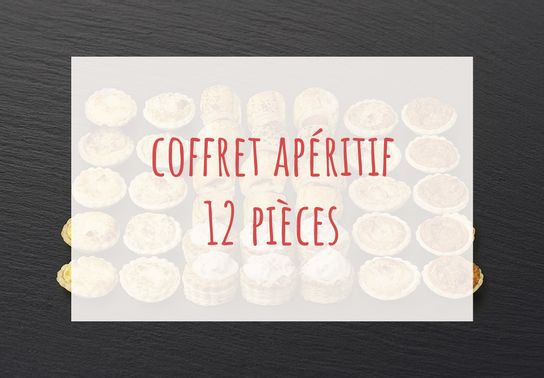 Coffret apéritif 12 pièces