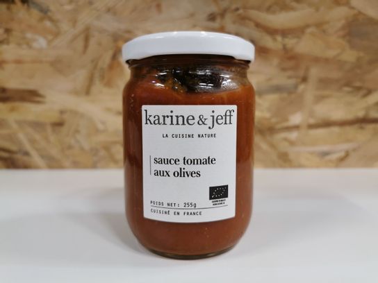 Sauce tomates aux olives BIO