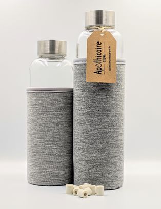 GOURDE APOTHICAIRE 420ML + PERLES CERAMIQUE