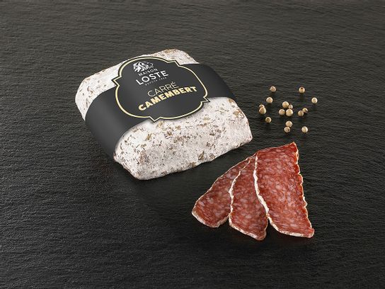 Saucisson sec le Carré camembert - Maison Loste