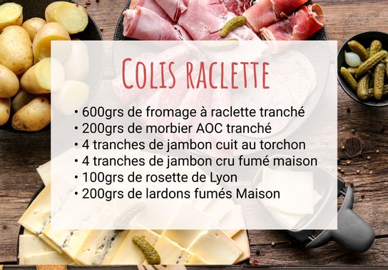 Le plateau raclette