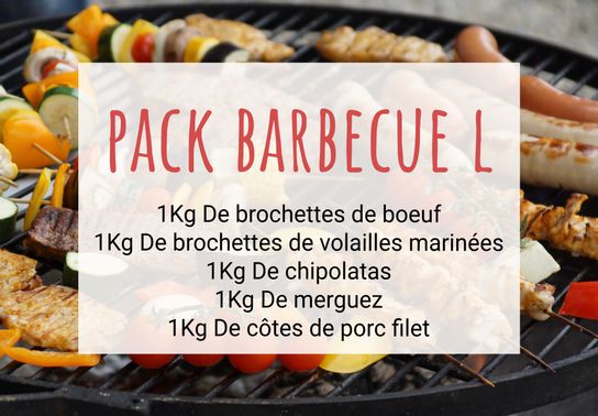 Pack barbecue 1 - Disponible sous 24h