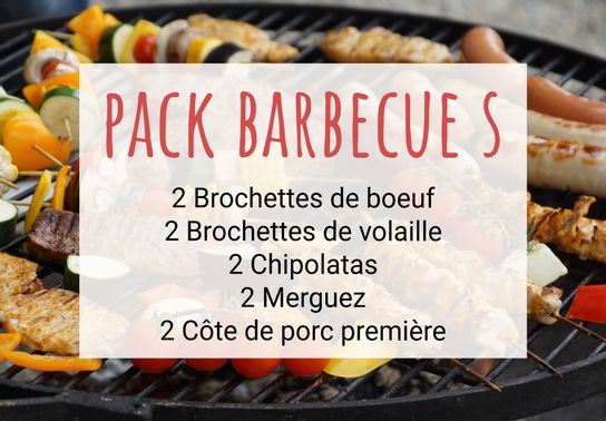 Pack barbecue 3- Disponible sous 24h