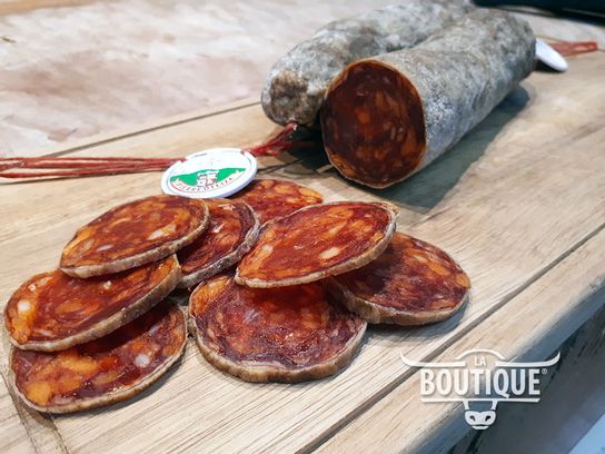 Chorizo tranché des Aldudes par Oteiza x100g - 7 semaines