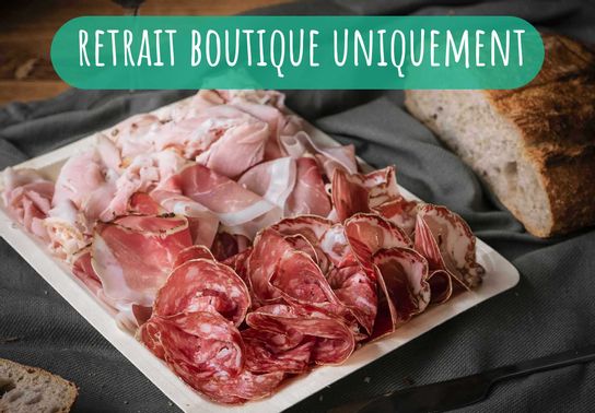 Plateau apéritif charcuterie pour 2, 4, 6 et 8 personnes