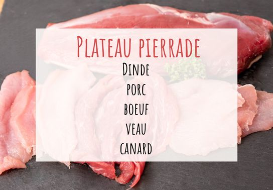 Plateau pierrade