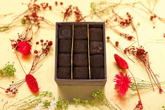 Assortiment de 12 truffes