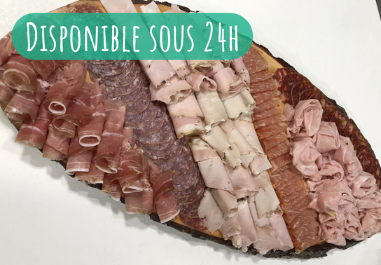 Planche évasion charcuterie