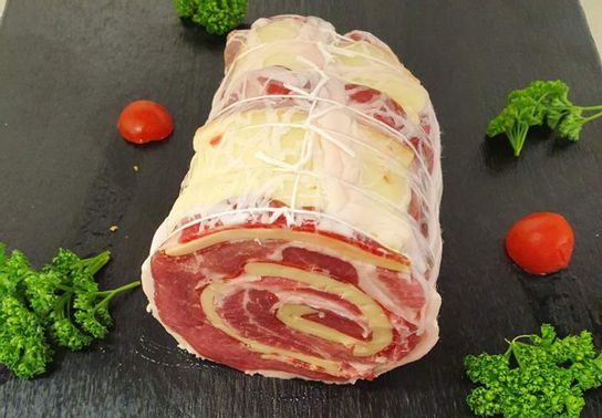 Rôti de porc façon raclette