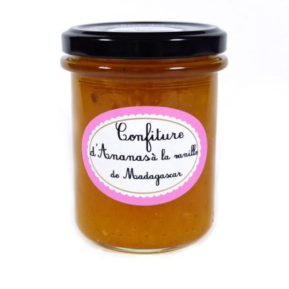 CONFITURE D'ANANAS A LA VANILLE DE MADAGASCAR