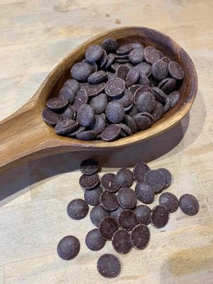 Pistoles au chocolat noir 70% de cacao Barry