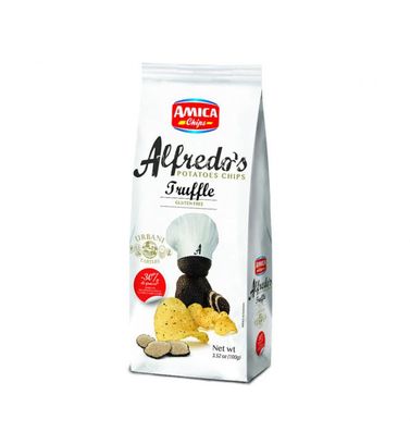 Chips artisanales saveur truffe