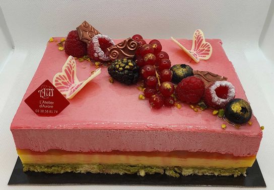 Click Collect Framboise Passion 8 Pers Gateaux A Tigy L Atelier D Aurore Ollca