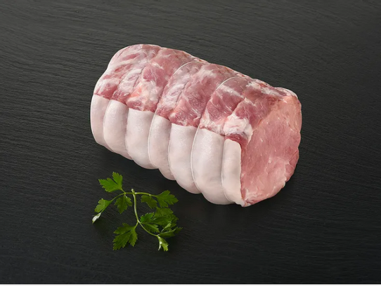 Rôti de porc échine avec os