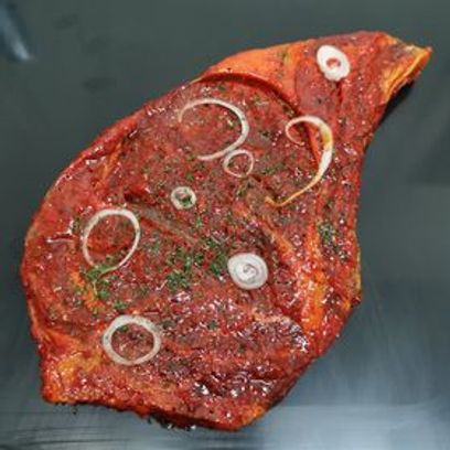 Côte de bœuf marinée